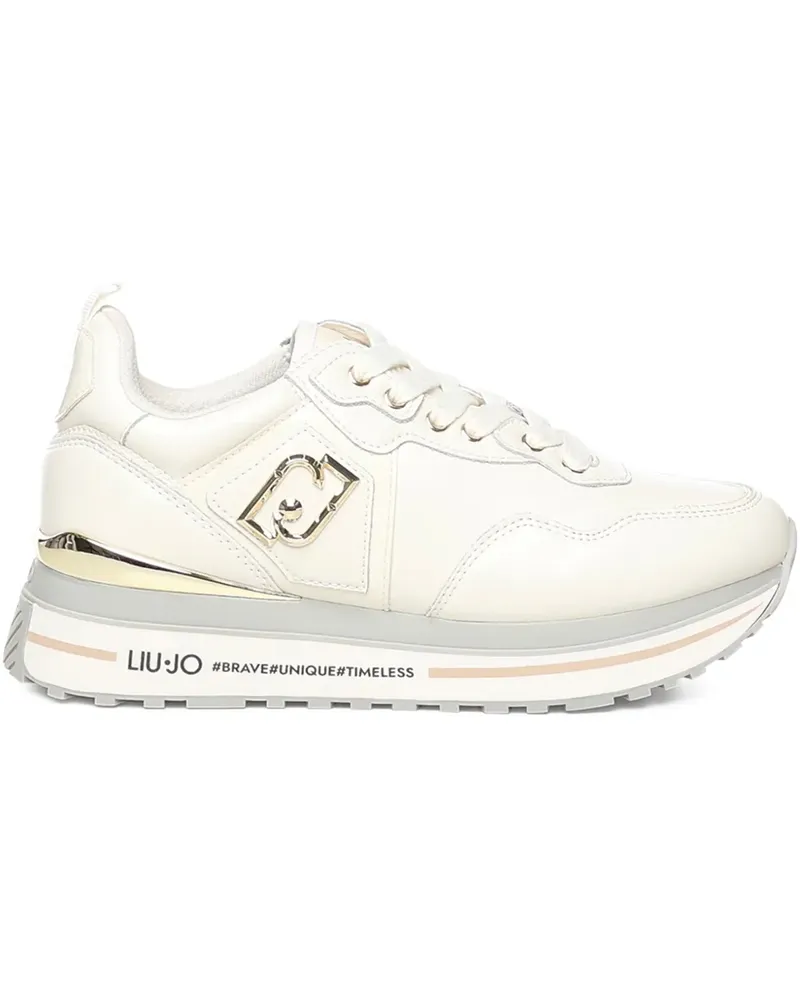 Liu Jo Sneakers mit Logo - Nude Nude