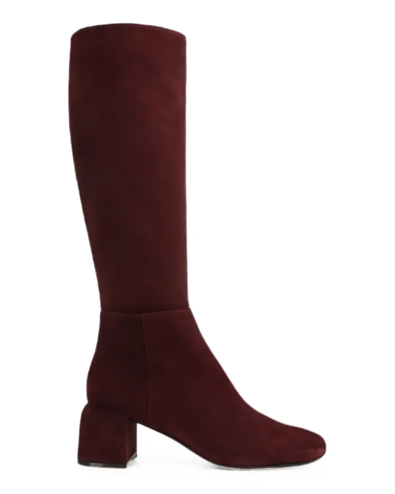 Sergio Rossi Kniehohe Convex Stiefel - Rot Rot