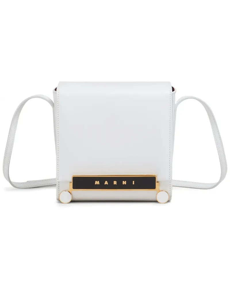 Marni VHS Schultertasche - Weiß Weiß