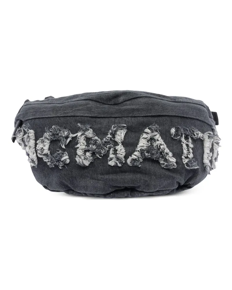 Vic Matié Gürteltasche mit Logo-Applikation - Grau Grau