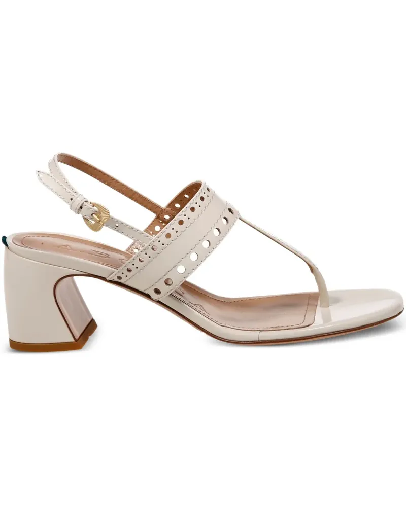 A.BOCCA Perforierte Sandalen 65mm - Nude Nude