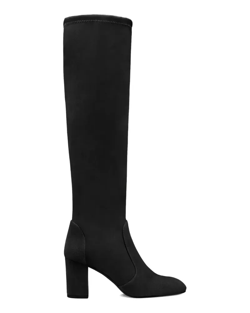 Stuart Weitzman Lucie Stiefel 75mm - Schwarz Schwarz