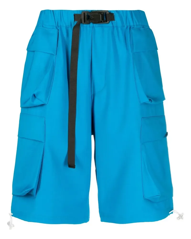 BONSAI Cargo-Shorts mit Gürtel - Blau Blau