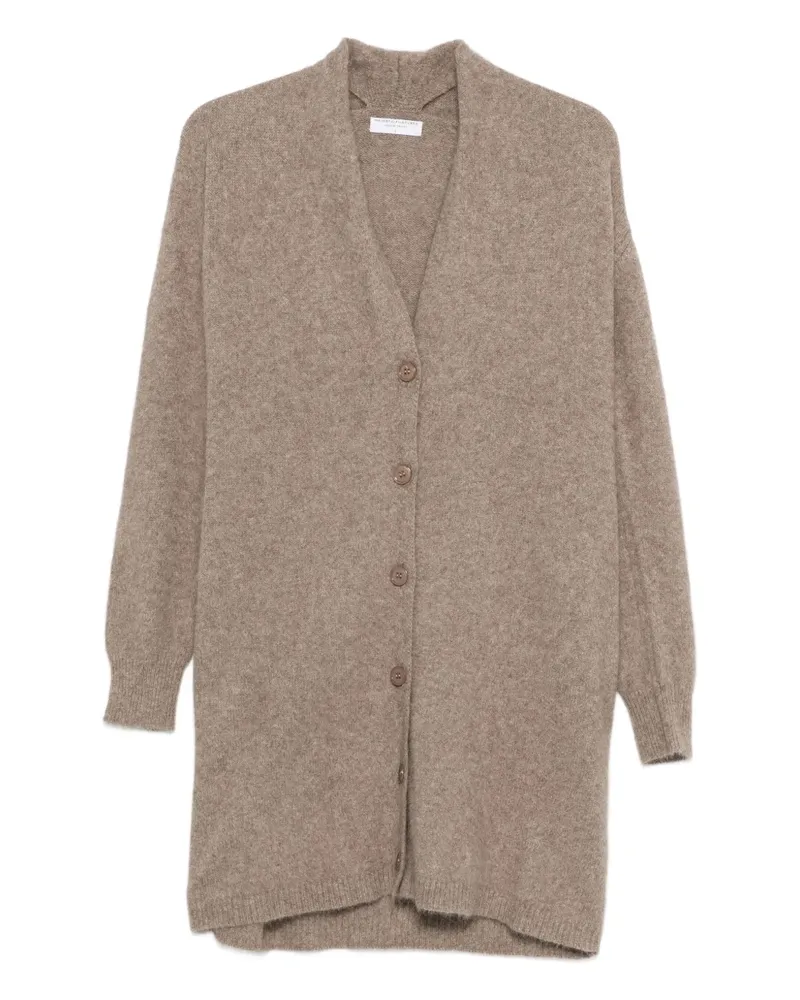 Majestic Cardigan mit Knopfleiste - Nude Nude