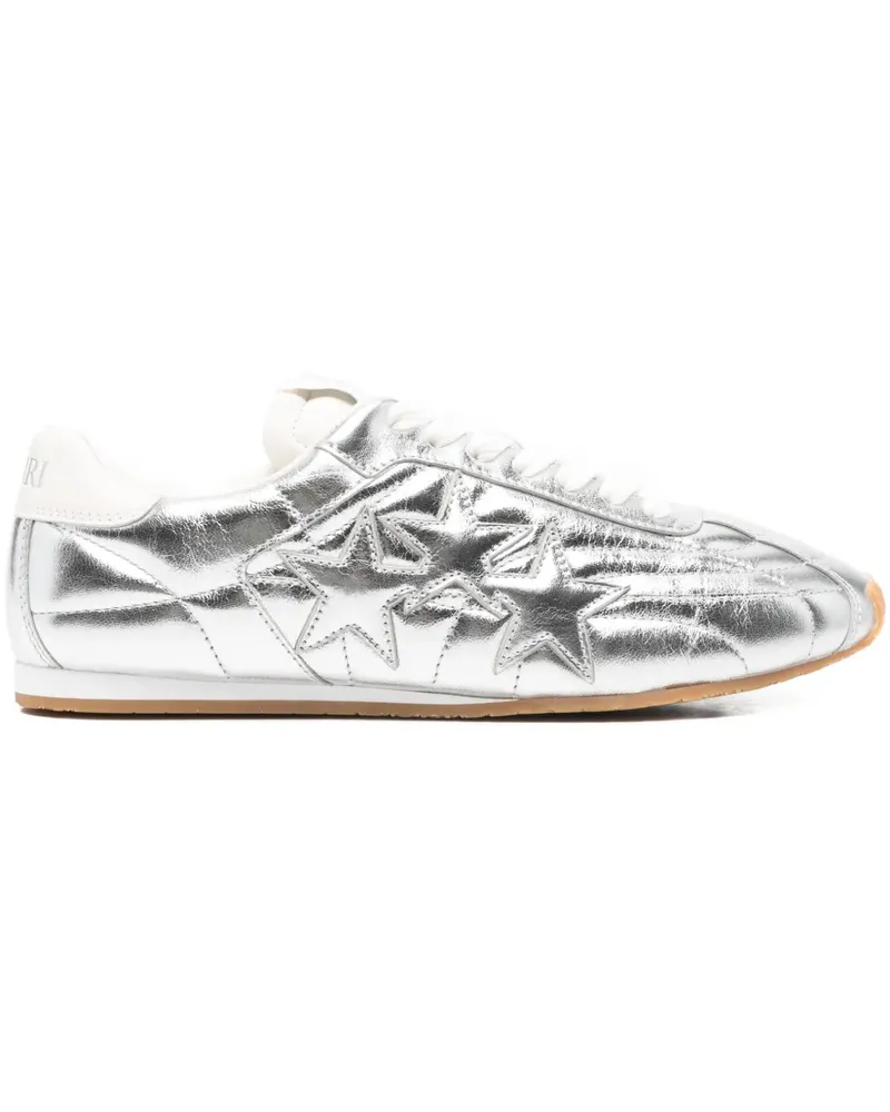Amiri Pacific Football Slim Sneakers - Silber Silber