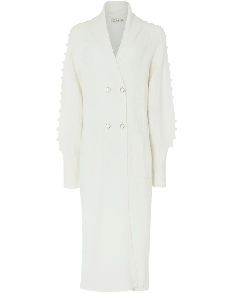 Temperley London Chrissie Strickmantel - Nude Nude