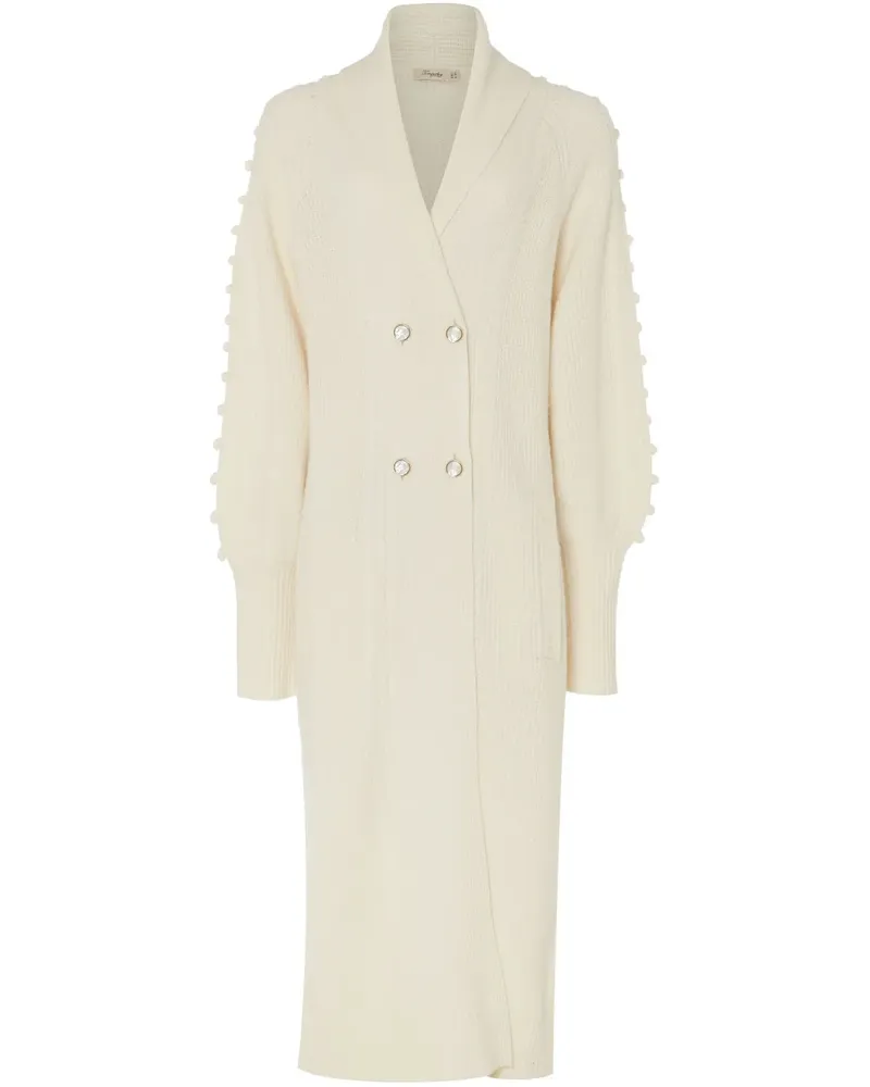 Temperley London Chrissie Strickmantel - Nude Nude