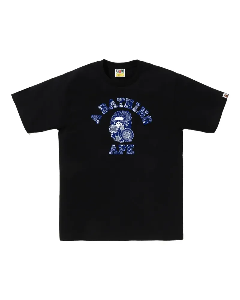 BAPE graphic-print T-shirt - Schwarz Schwarz
