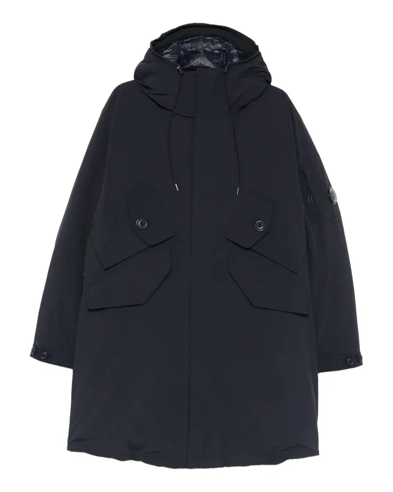C.P. Company hooded pocket coat - Blau Blau