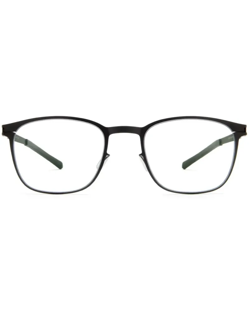 Mykita AIDEN Brille mit eckigem Gestell - Schwarz Schwarz