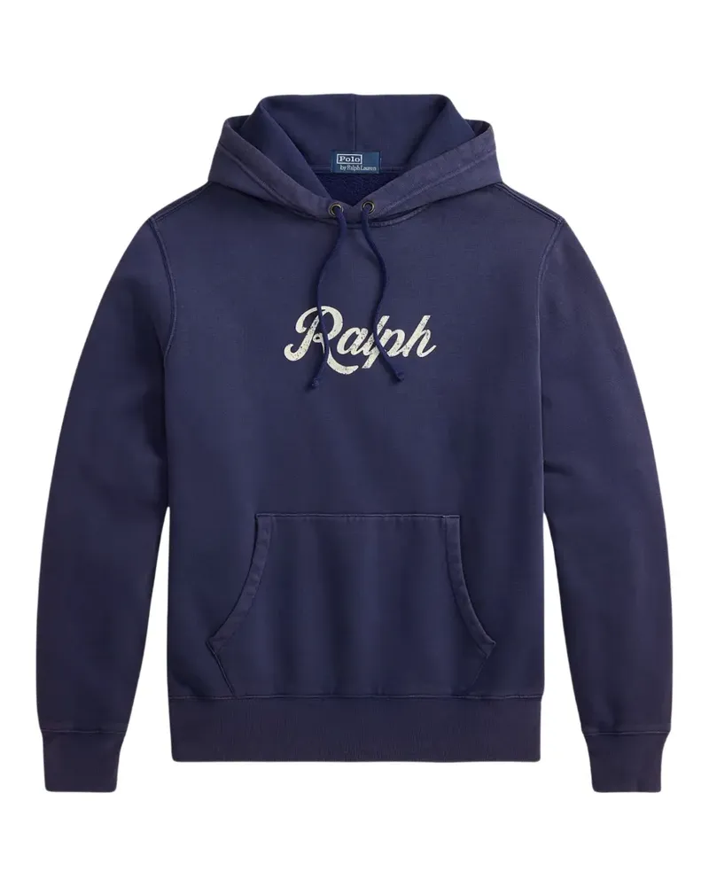 Ralph Lauren logo-print hoodie - Blau Blau