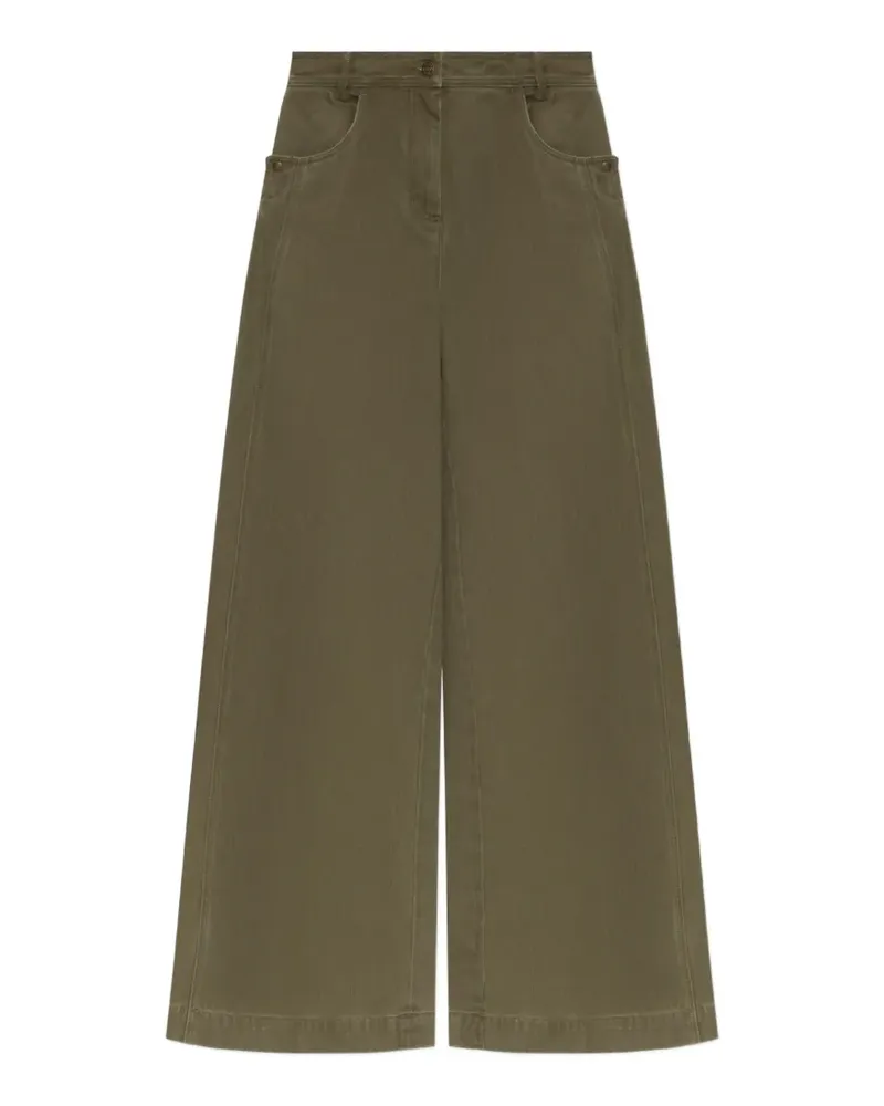 Max Mara Alamaro cotton jeans - Grün Grün