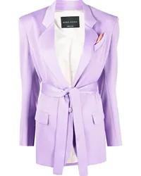 Hebe Studio Klassischer Blazer Violett