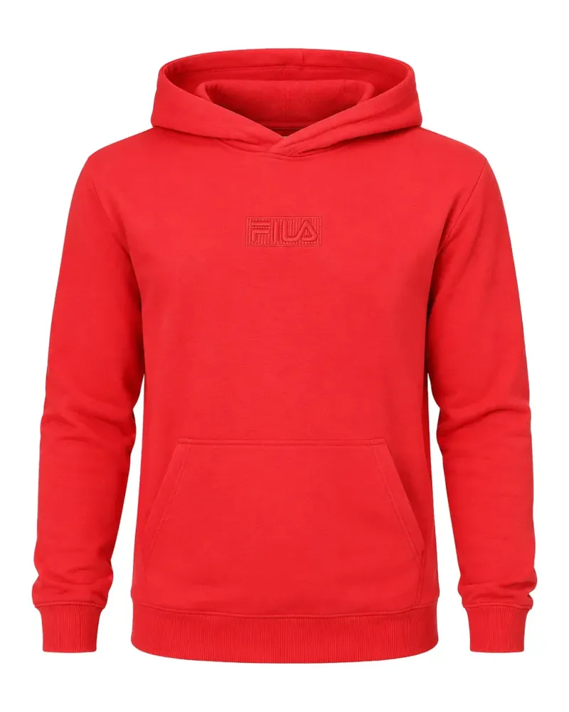 Fila Bentinci Hoodie mit Logo-Stickerei - Rot Rot