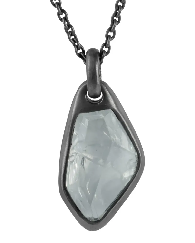 Parts Of Four sterling silver Halos moon quartz necklace - Schwarz Schwarz