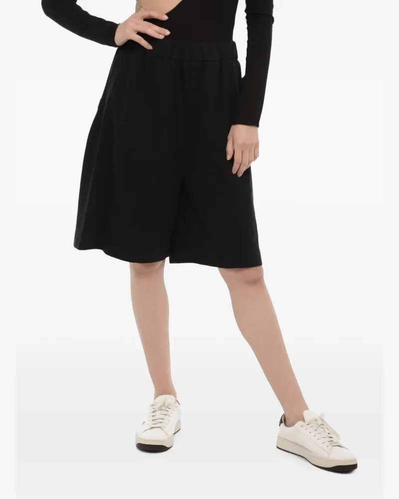 Woolrich Shorts mit Logo-Patch - Schwarz Schwarz