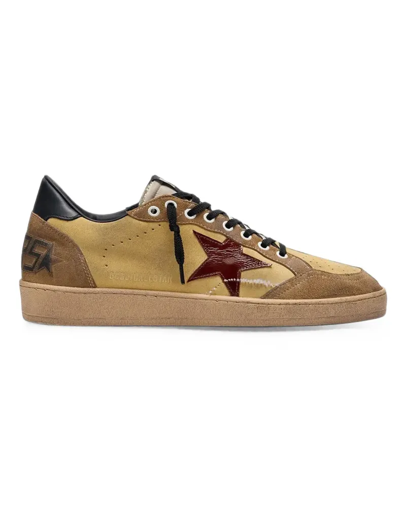 Golden Goose Ball Star lace-up sneakers - Gelb Gelb