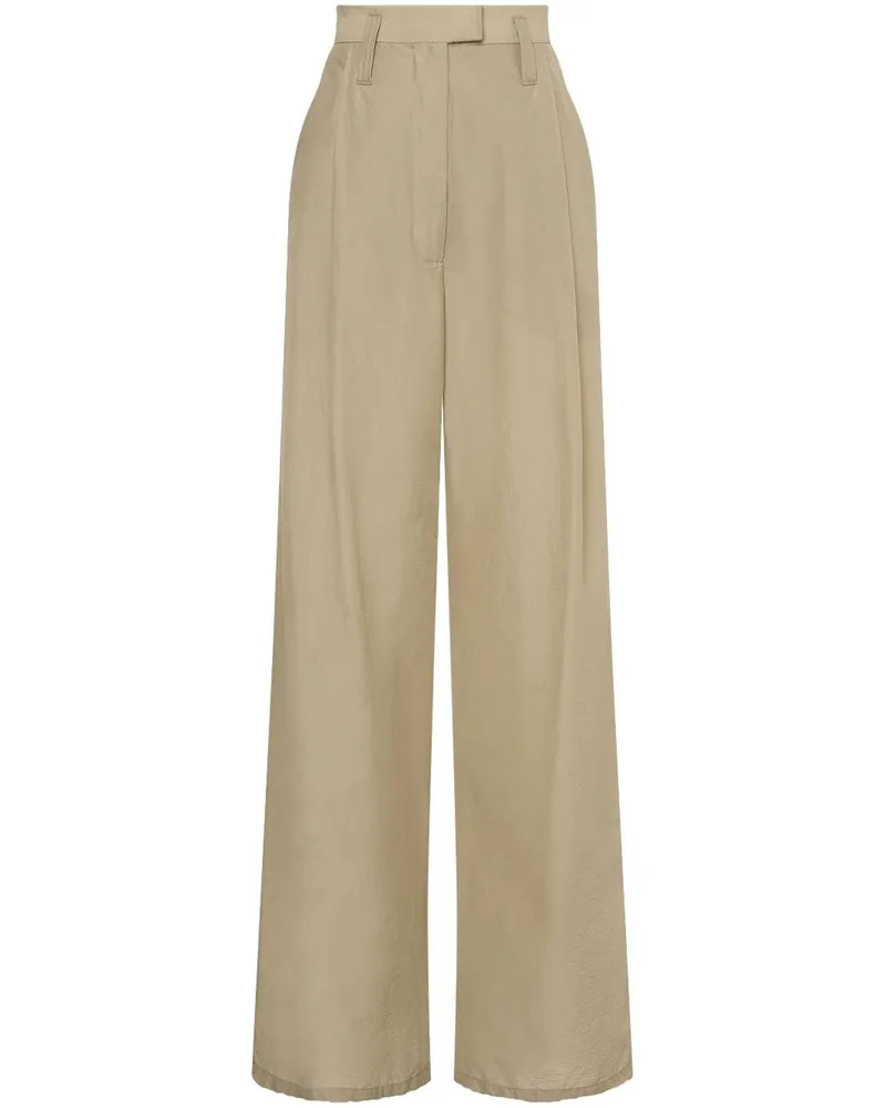 Philosophy Di Lorenzo Serafini Weite Hose mit hohem Bund - Grau Grau