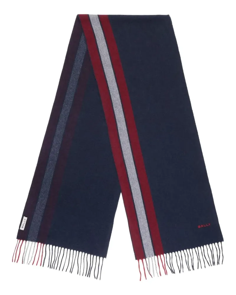 Bally striped scarf - Blau Blau