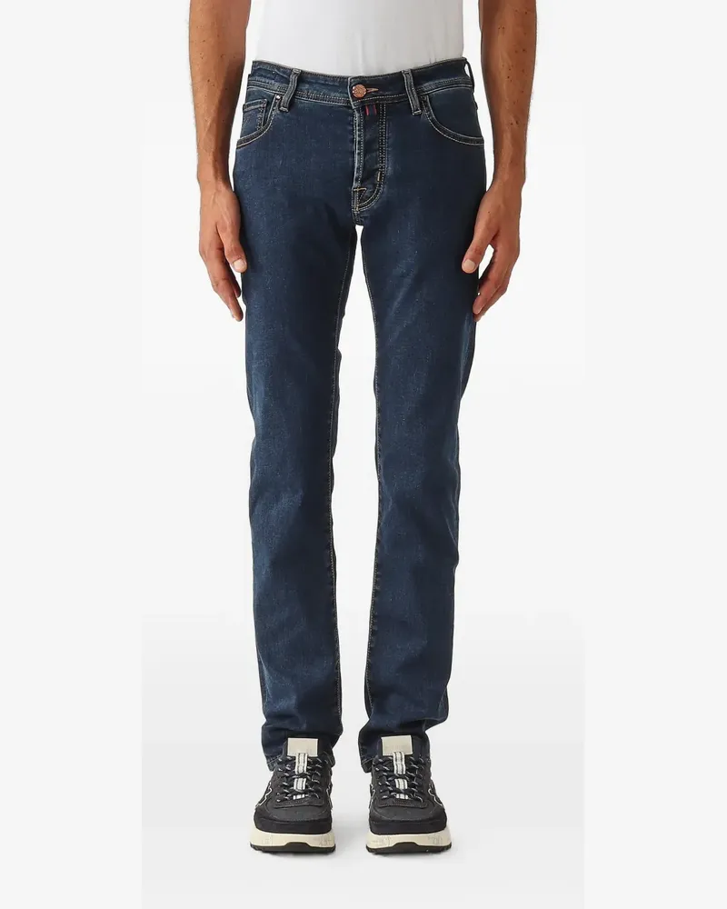 Jacob Cohën cotton trousers - Blau Blau