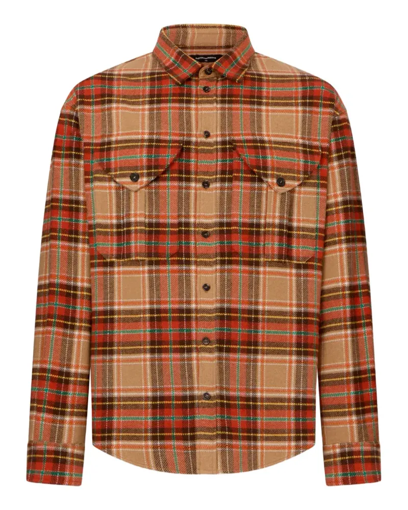 Dsquared2 D2 cottage military shirt - Nude Nude