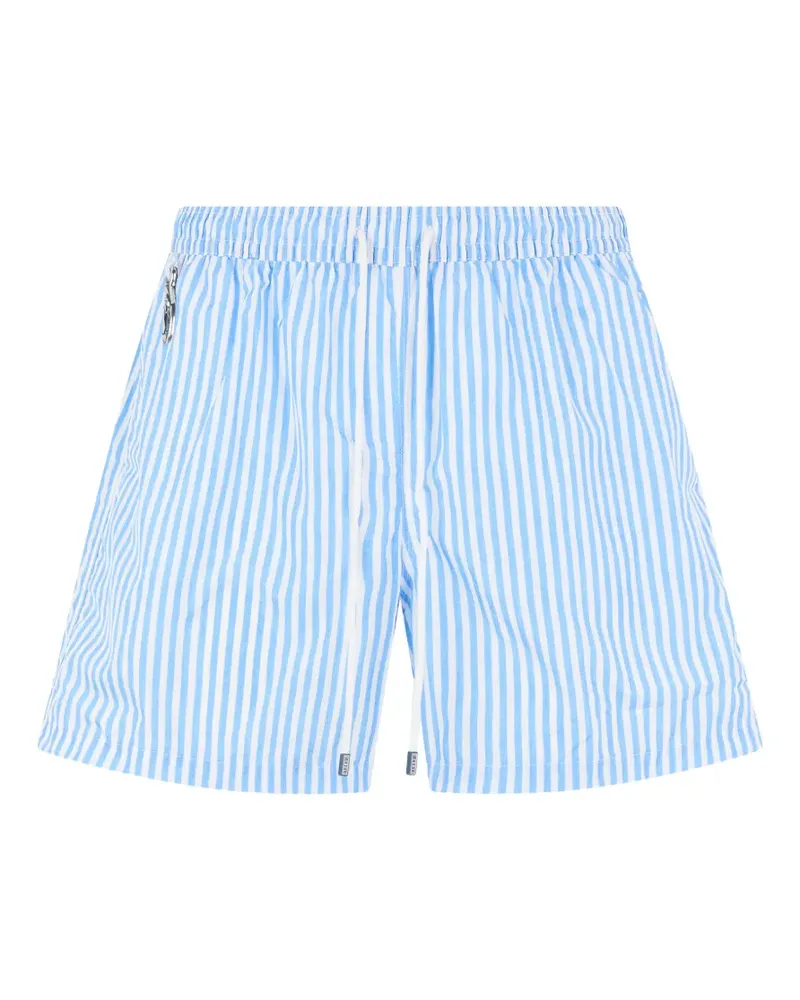 Fedeli striped swim shorts - Blau Blau