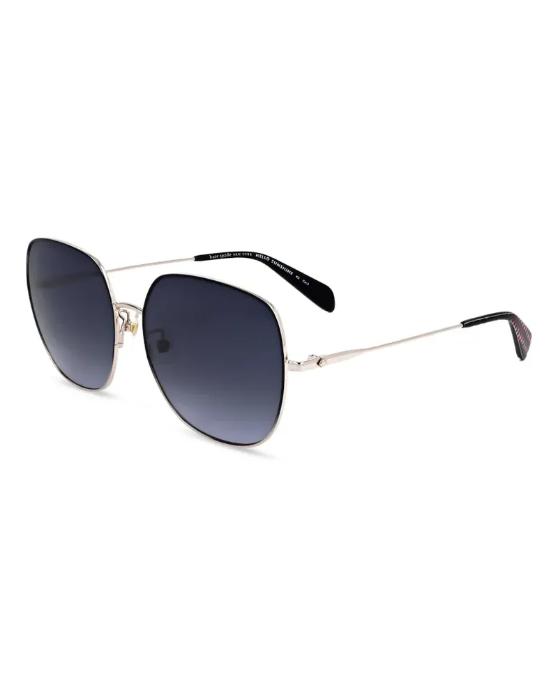 Kate Spade Charli Sonnenbrille - Gold Gold