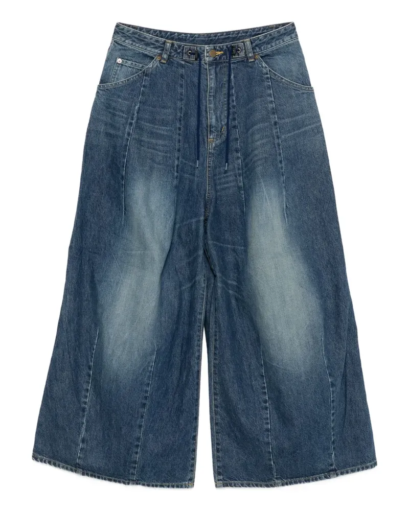 NEEDLES Jeans mit Ziernaht - Blau Blau