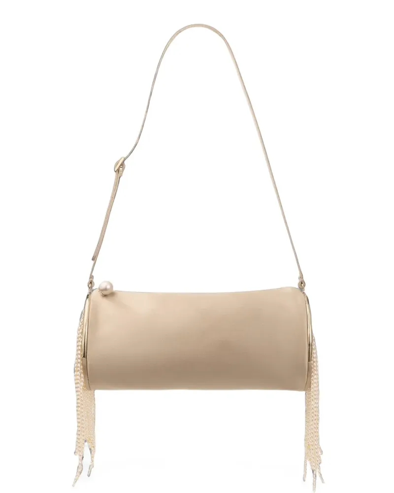 Jimmy Choo Schmale Mini-Tasche - Nude Nude