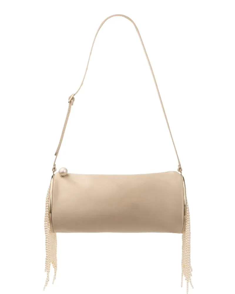 Jimmy Choo Schmale Mini-Tasche - Nude Nude