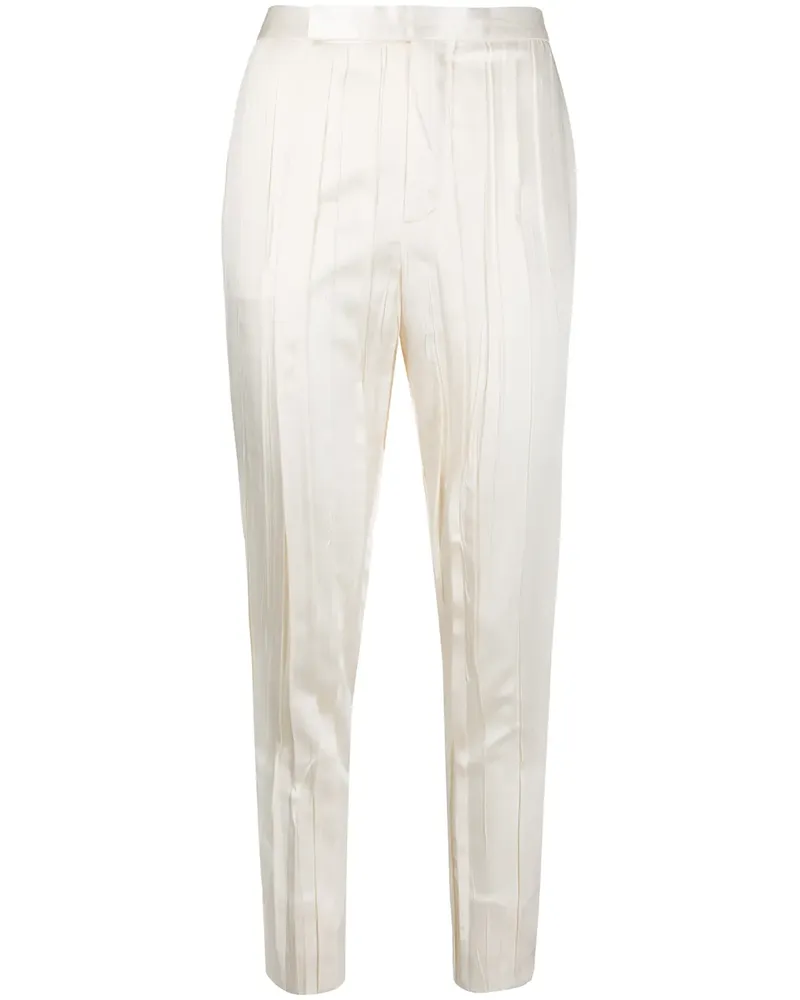 Saint Laurent Klassische Hose - Weiß Weiß