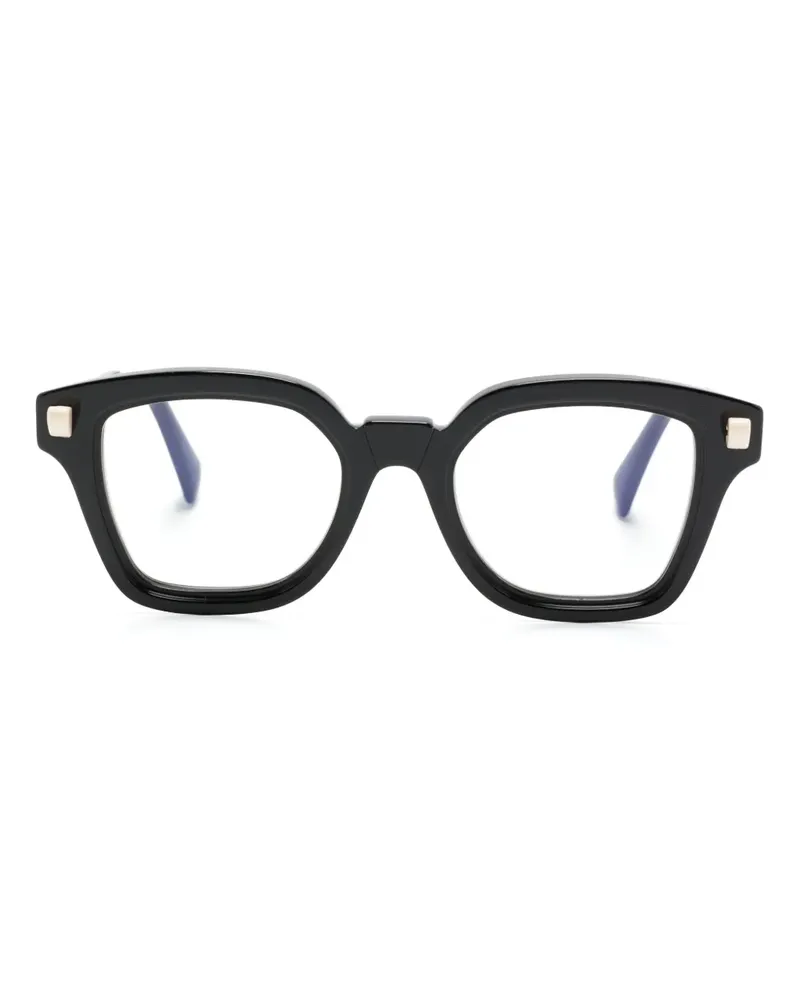 KUBORAUM Brille im Wayfarer-Design - Schwarz Schwarz