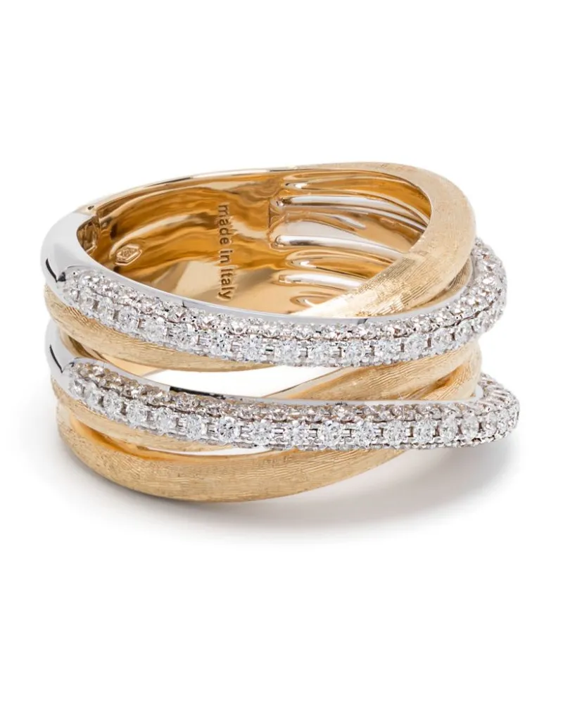 Marco Bicego 18kt Gelbgoldring mit Diamanten Gold