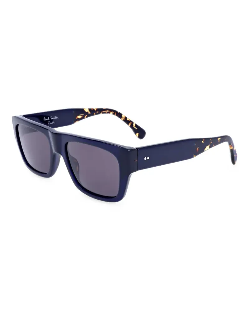 Paul Smith square-frame tortoiseshell-effect sunglasses - Blau Blau