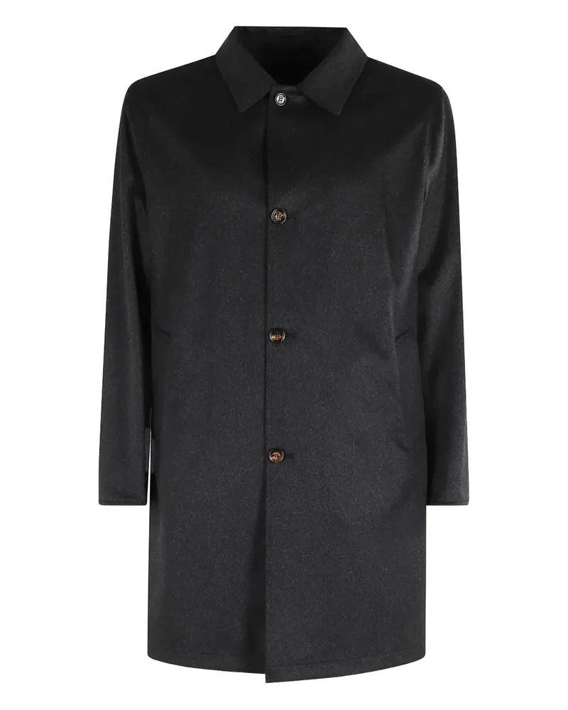 KIRED Jacke mit Knopfleiste - Schwarz Schwarz