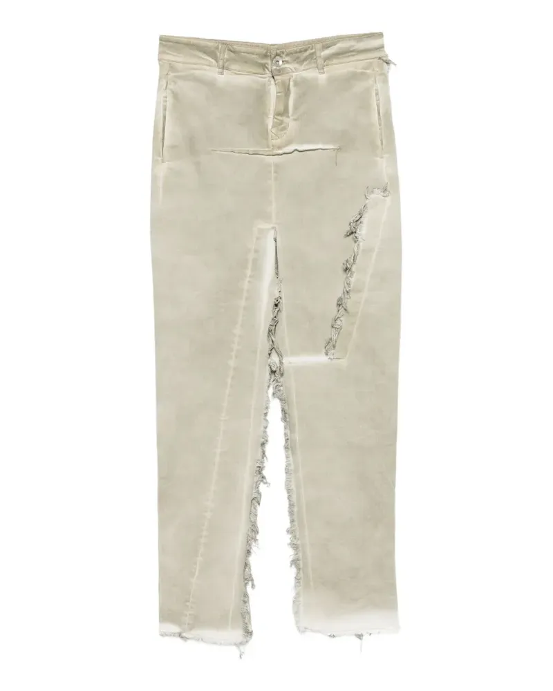 DRKSHDW by Rick Owens Rock im Distressed-Look - Nude Nude