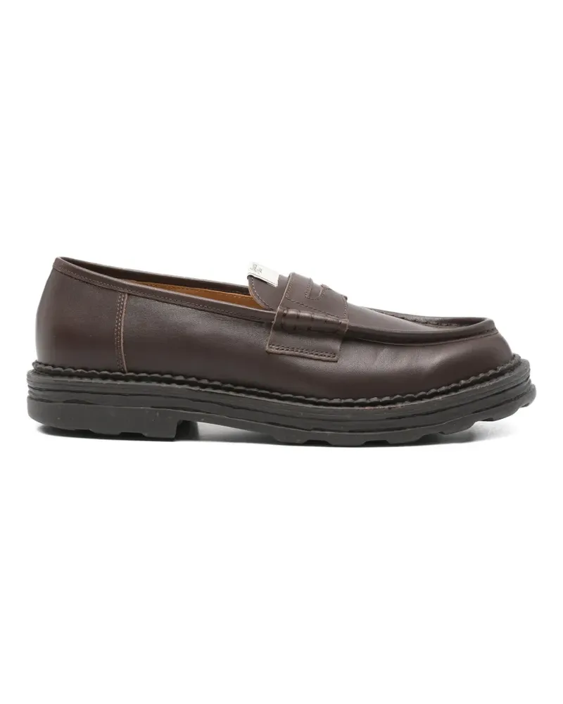 MIHARAYASUHIRO slip-on penny loafers - Braun Braun