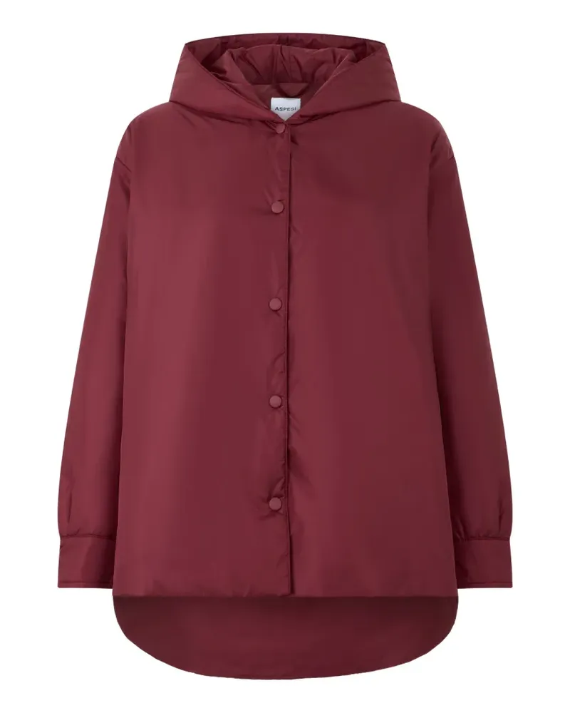 ASPESI Thermore hooded padded jacket - Rot Rot