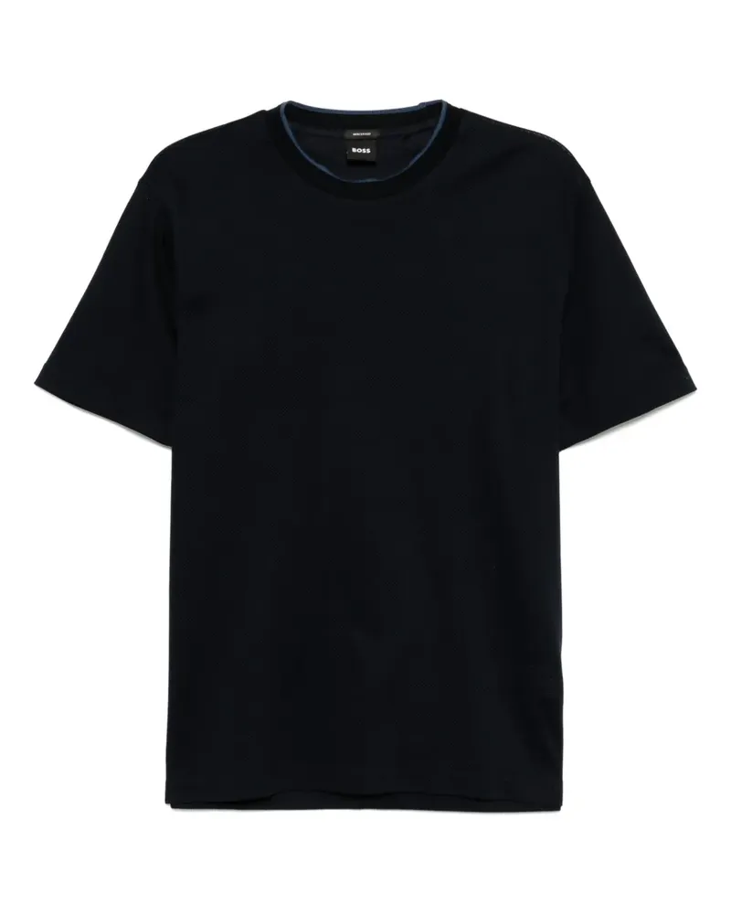 HUGO BOSS T-Shirt mit rundem Ausschnitt - Blau Blau