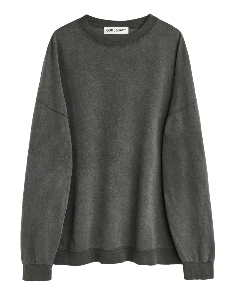 Our Legacy washed oversized sweatshirt - Grau Grau