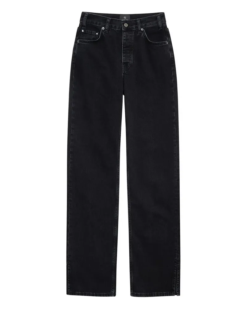 Anine Bing Roy Jeans - Schwarz Schwarz