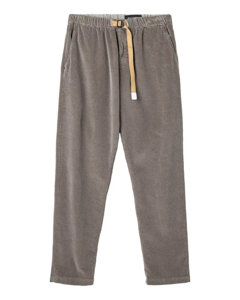PLAN C Greg Hose aus Cord - Grau Grau