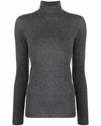 Majestic Pullover mit Rollkragen Grau