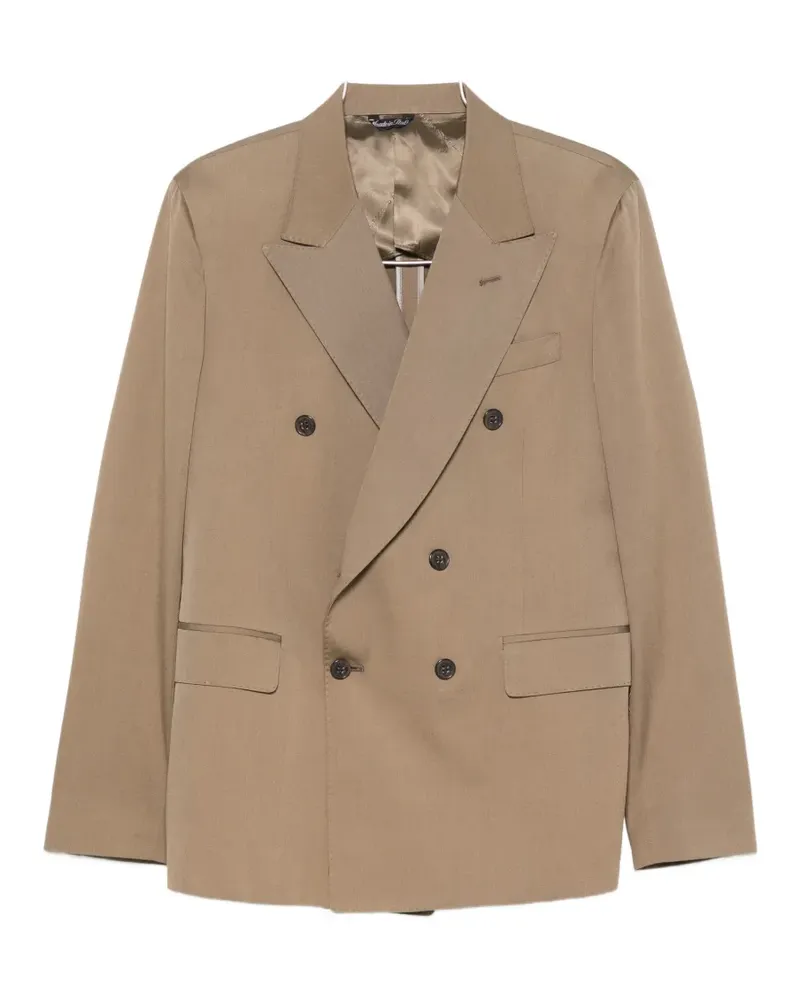 Brian Dales double-breasted peak-lapel blazer - Braun Braun