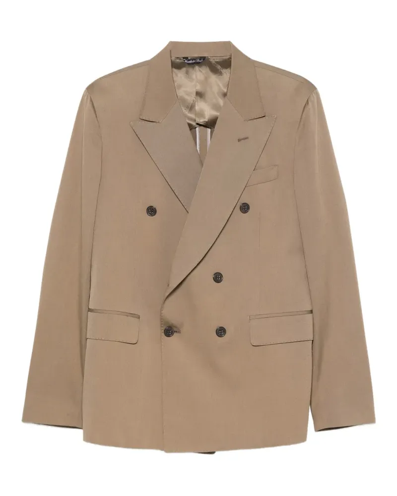 Brian Dales double-breasted peak-lapel blazer - Braun Braun