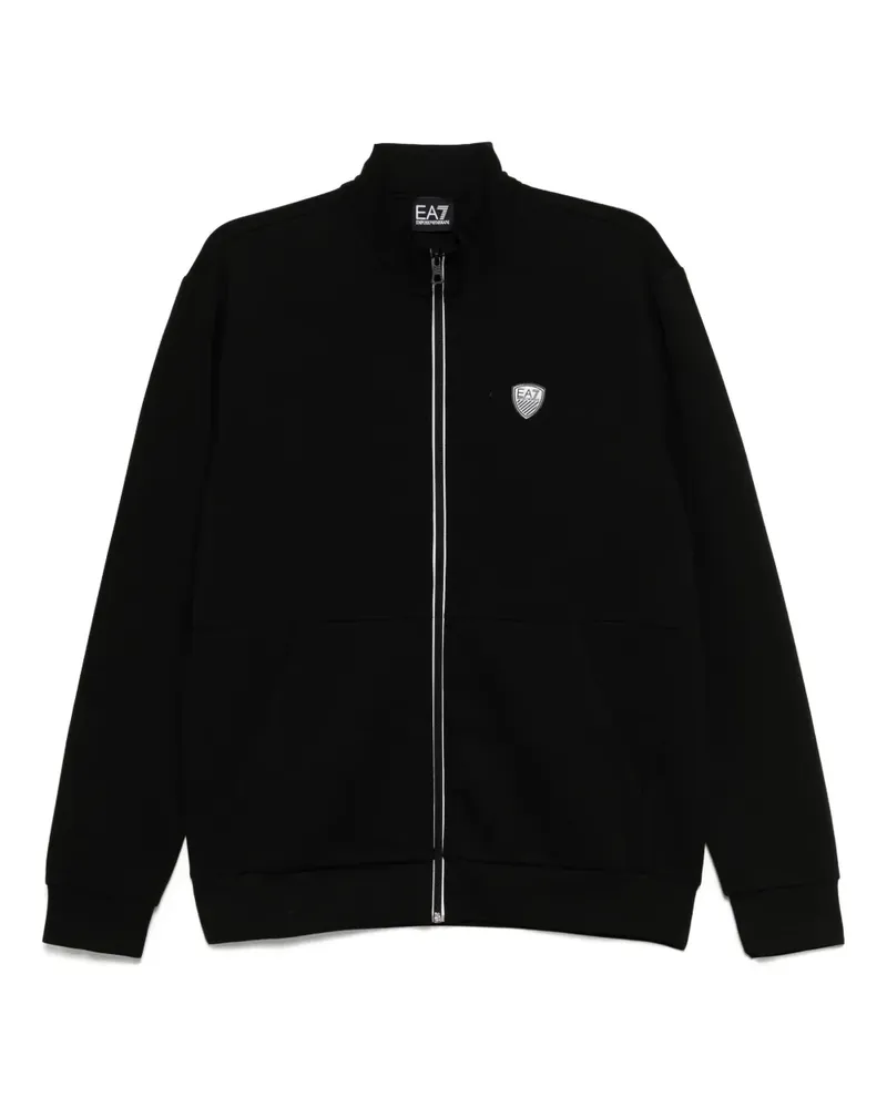 EA7 Jacke mit Reißverschluss - Schwarz Schwarz