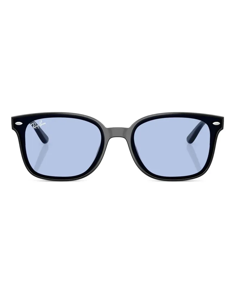 Ray Ban Sonnenbrille mit eckigem Gestell - Schwarz Schwarz