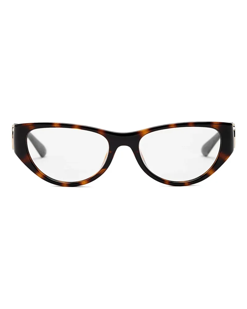 Gucci Cat-Eye-Brille - Schwarz Schwarz