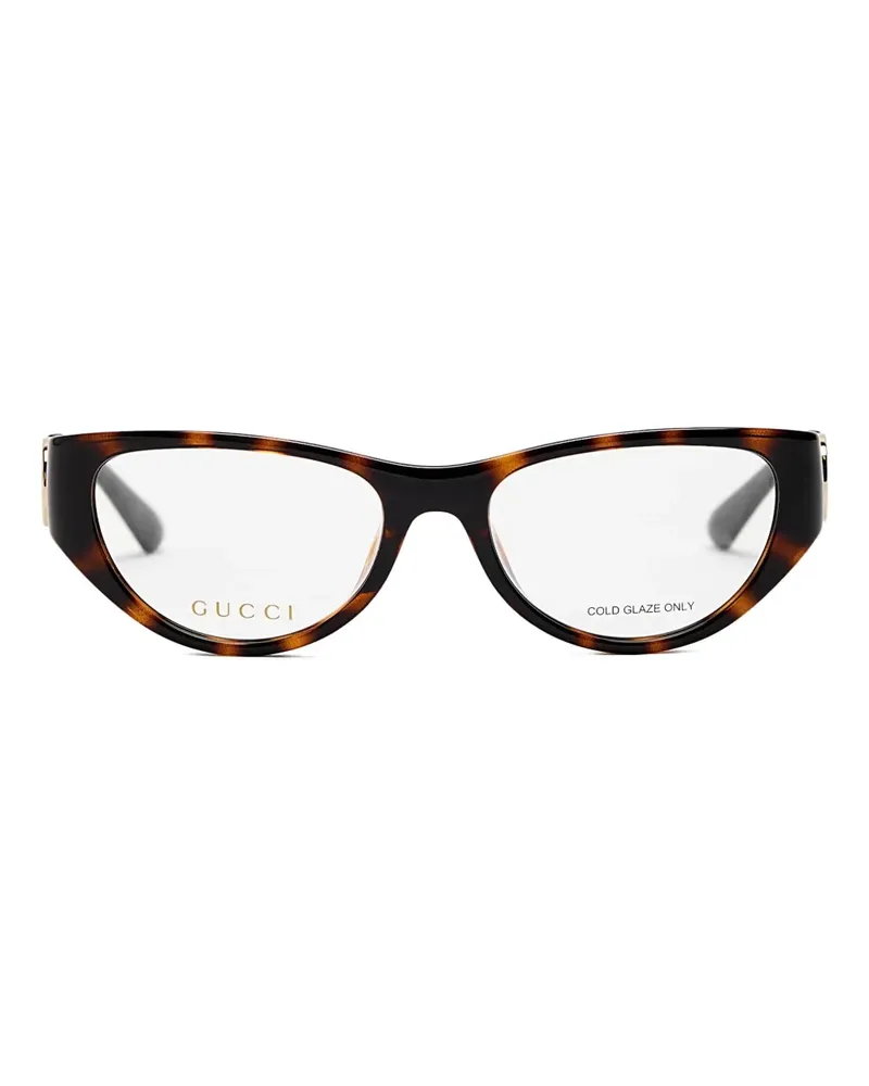 Gucci cat-eye glasses - Schwarz Schwarz