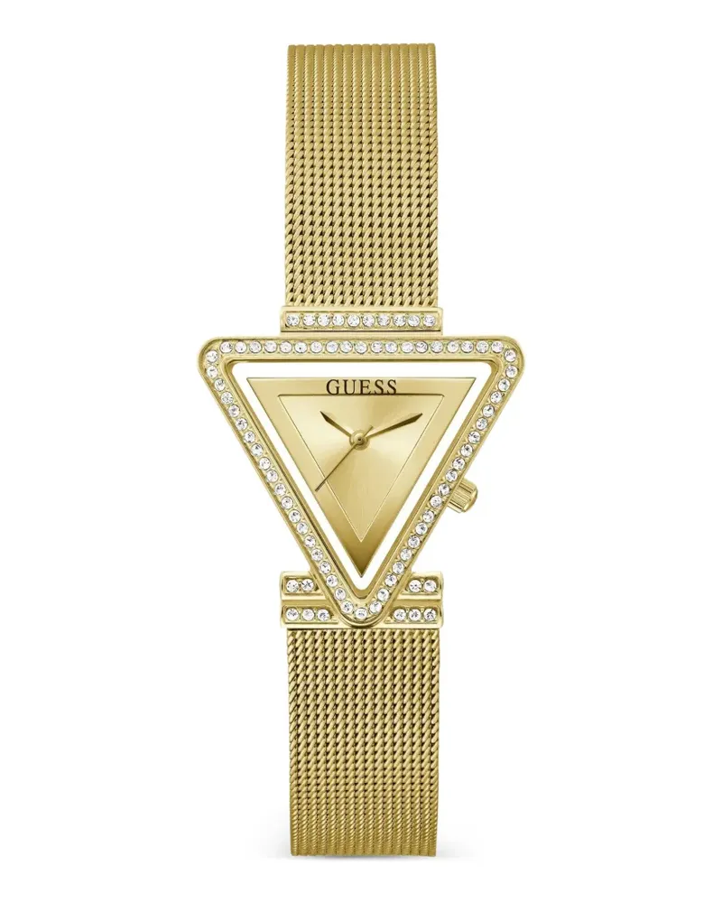 Guess Fame crystal 36mm watch - Gold Gold